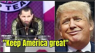 Jorge Masvidal speaks out in support of Donald Trump