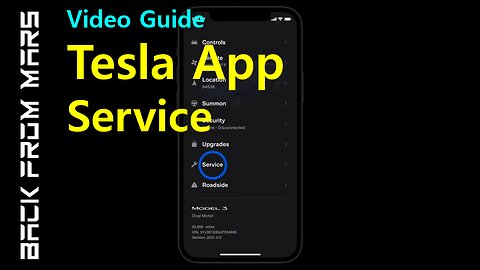 Video Guide - Tesla App - Service