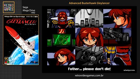 Advanced Busterhawk Gley Lancer - Walkthrough - No Commentary - Sega Genesis | Mega Drive
