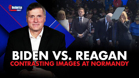 Biden vs. Reagan: Contrasting Images at Normandy