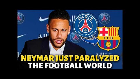 🔥BOMB! HARD BLOW AT PSG! NEYMAR JUST ANNOUNCED THIS BOMB IN PARIS! BARCELONA NEWS TODAY!