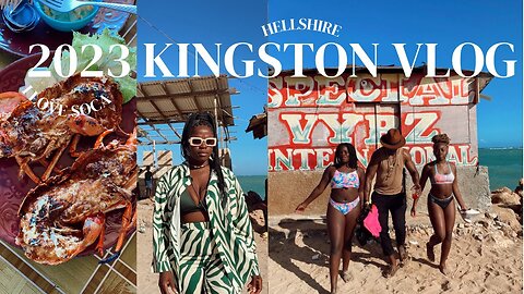 2023 KINGSTON JAMAICA VLOG | I LOVE SOCA PARTY, HELLSHIRE BEACH