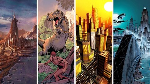 Top 13 Lugares Ficticios De Los Cómics