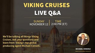 Viking Cruise News And Live Q&A