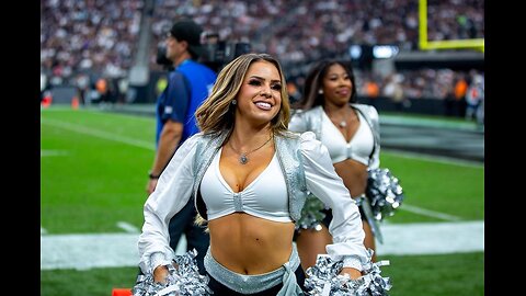 Raiderettes Raider Game Day 🤍🖤 Las Vegas Raiders NFL Football