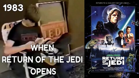 When RETURN OF THE JEDI Opens