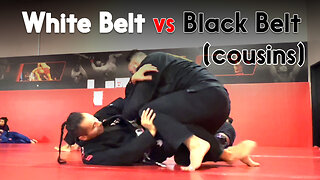Jiu Jitsu Cousins White Belt vs Black Belt | Circadian MMA (10-25-2022)