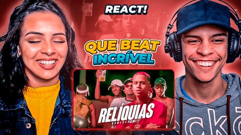 Homenagem aos Relíquias - Set DJ Matt-D - MCs Lemos, Menor MC, Lipi, Vinny | [React em Casal] 🔥