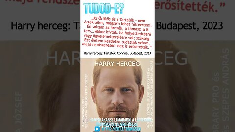 TUDOD-E? ... hogy a hercegek élete nem csak "móka és kacagás"?