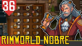 Atacando a Base de BANDIDOS - Rimworld Royalty Base Aberta #36 [Gameplay Português PT-BR]