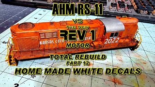 AHM RS11 part 12 Home Made Decals