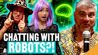 BitBoy Chats With AI Robot, Desdemona!! (Behind The Scenes Interview!)