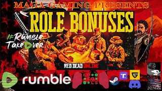 RDO - Role Bonuses Month, Week 4: Monday/Tuesday w/ GamingChad
