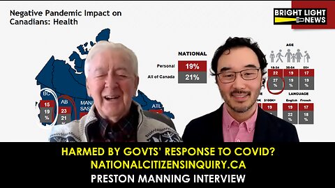 [INTERVIEW] Harmed by Govts' Response to Covid? NationalCitizensInquiry.ca -Hon. Preston Manning