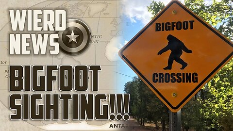 BIGFOOT spotted from a Train in Colorado! | Weird News With Cap