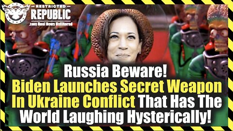 Russia Beware! Biden Launches Secret Ukraine Conflict Weapon That Has World Laughing Hysterically!