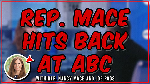 Rep Nancy Mace Reacts to George Stephanopoulos Trying to Shame Her!