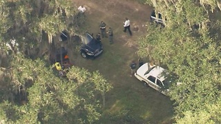 Aerials from Zephyrhills train accident