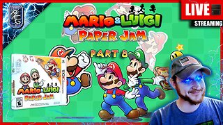Part 8 Pups! | FIRST TIME! | Mario & Luigi: Paper Jam | 3DS | !Subscribe & Follow!
