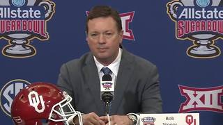 OU head coach Bob Stoops holds press conference on Sugar Bowl