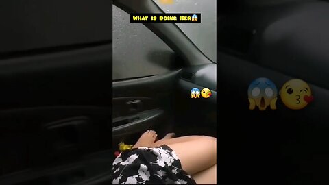 Sexy Girlfriend in tea car & 😘