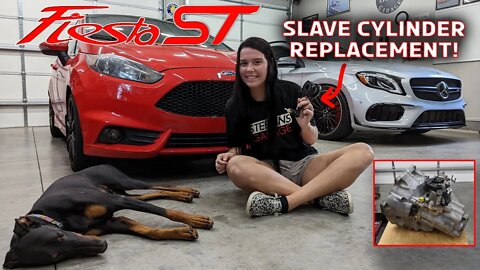 Father & Daughter Replace a Bad Slave Cylinder in a 2014 Fiesta ST