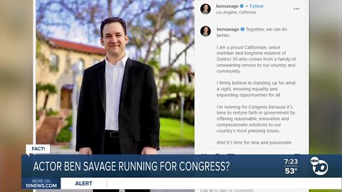Fact or Fiction: Is actor Ben Savage running for Congress?