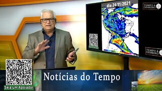 Nova frente de chuvas atravessa o País, e radares mostram outra frente se formando no dia 24