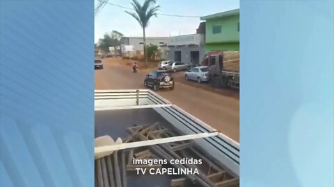 Dupla presa suspeita de roubo após perseguição policial em Capelinha