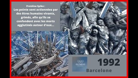 Ouverture des Jeux Olympiques de Barcelone 1992 : IA, coronavirus, hydre noire, protéine Spike…