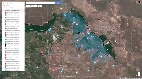 [ Luhansk Front ] Russian forces captured Zolotarivka, Spirne & Pavlohrad; Pincer on the city center