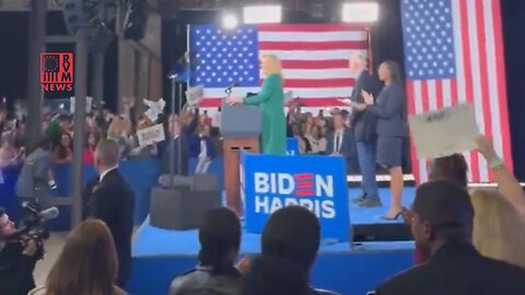 Joe Biden Draws A Nikki Haley Sized Crowd In Georgia | Why Didn't The Camera Pan Left?