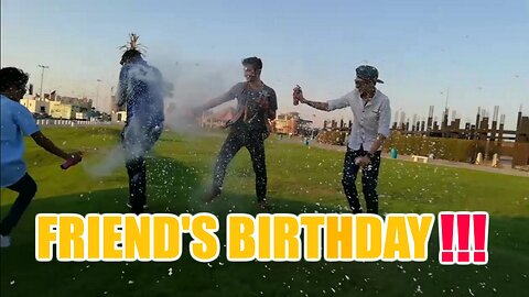 What we did to our FRIEND on his BIRTHDAY!!!