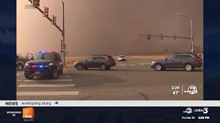 City of Louisville residents ordered to evacuate for fast-moving wildfires