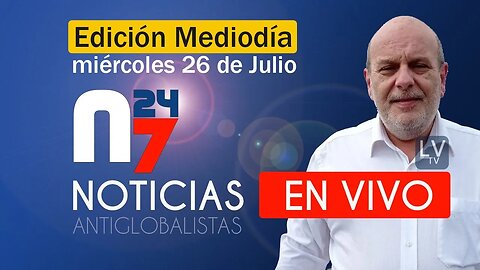 24/7 La Vereda - Noticias en Directo Mediodía