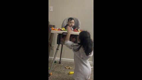 Cute Babies Make a MESS