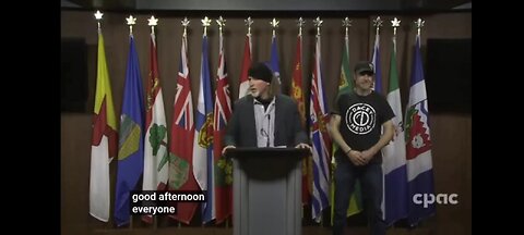 Freedom Convoy representatives speak to the media in Ottawa – February 16, 2024