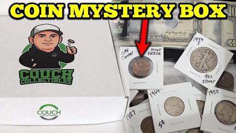Coin Collecting Mystery Box! from Couch Collectibles!!