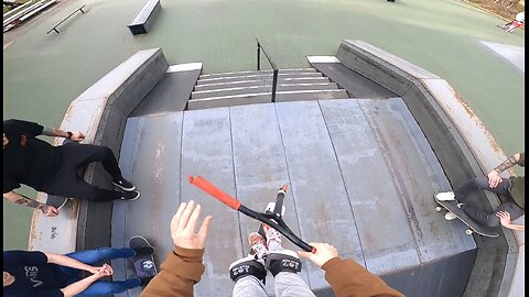 Sending The BIGGEST RAMPS on Scooter