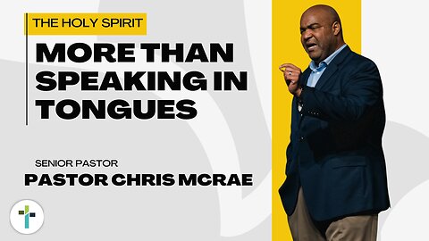 The Holy Spirit: More Than Speaking in Tongues