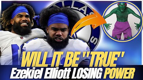 WILL BE "TRUE" | Ezekiel Elliott Losing Power | dallas cowboys news today.