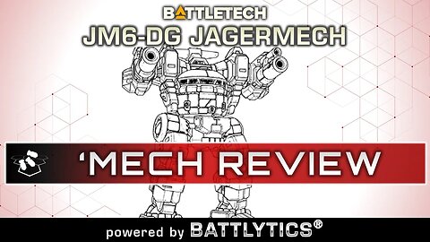 BATTLETECH: JagerMech Battlytics | Mercenaries Kickstarter | BattleTech Mech Review | Clan Invasion