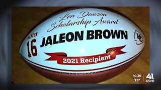 Sumner Academy graduate Jaleon Brown awarded 2021 Len Dawson Scholarship