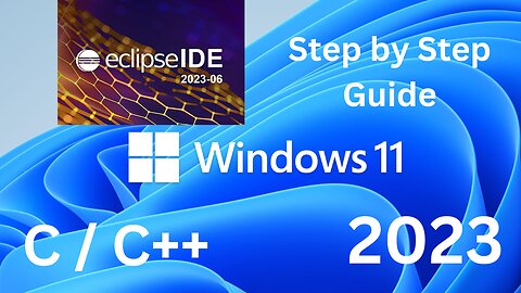Installation of C / C++ on Window 11 using Eclipse
