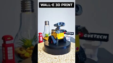 Wall-E 3D Print #shorts #walle #Disney #pixar #disneypixar #gvetech
