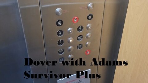 1989 Dover Hydraulic Elevators with Adam Buttons at ASU Peacock Building (Boone, NC)