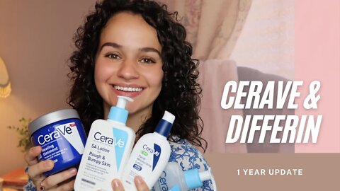 My Skin Care Routine Using CeraVe & Differin Gel | 1 Year Update | Carolyn Marie
