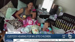 Hearing in custody case for Maya Millete's children