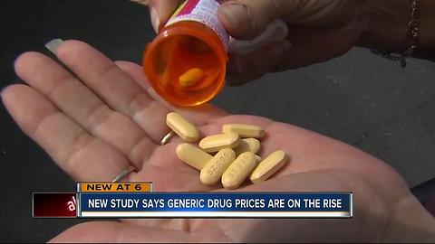 UF Study: As competition goes down, generic drug prices rise