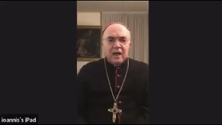 Archbishop Carlo Maria Vigano ~ "We Must Unite To Stop the New World Order/Great Reset"